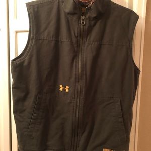 Under Armour work/hunting vest.  Like Carhartt